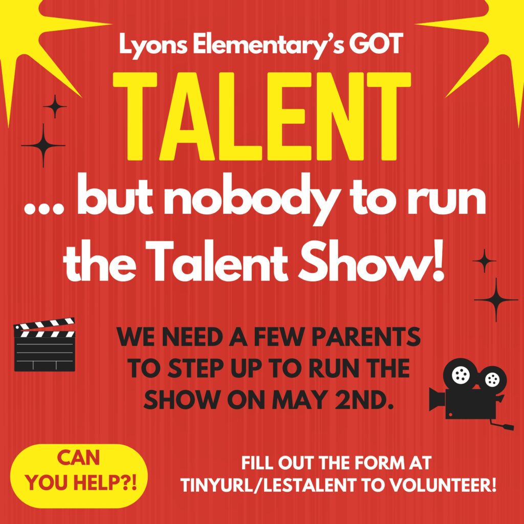 Talent Show Volunteers