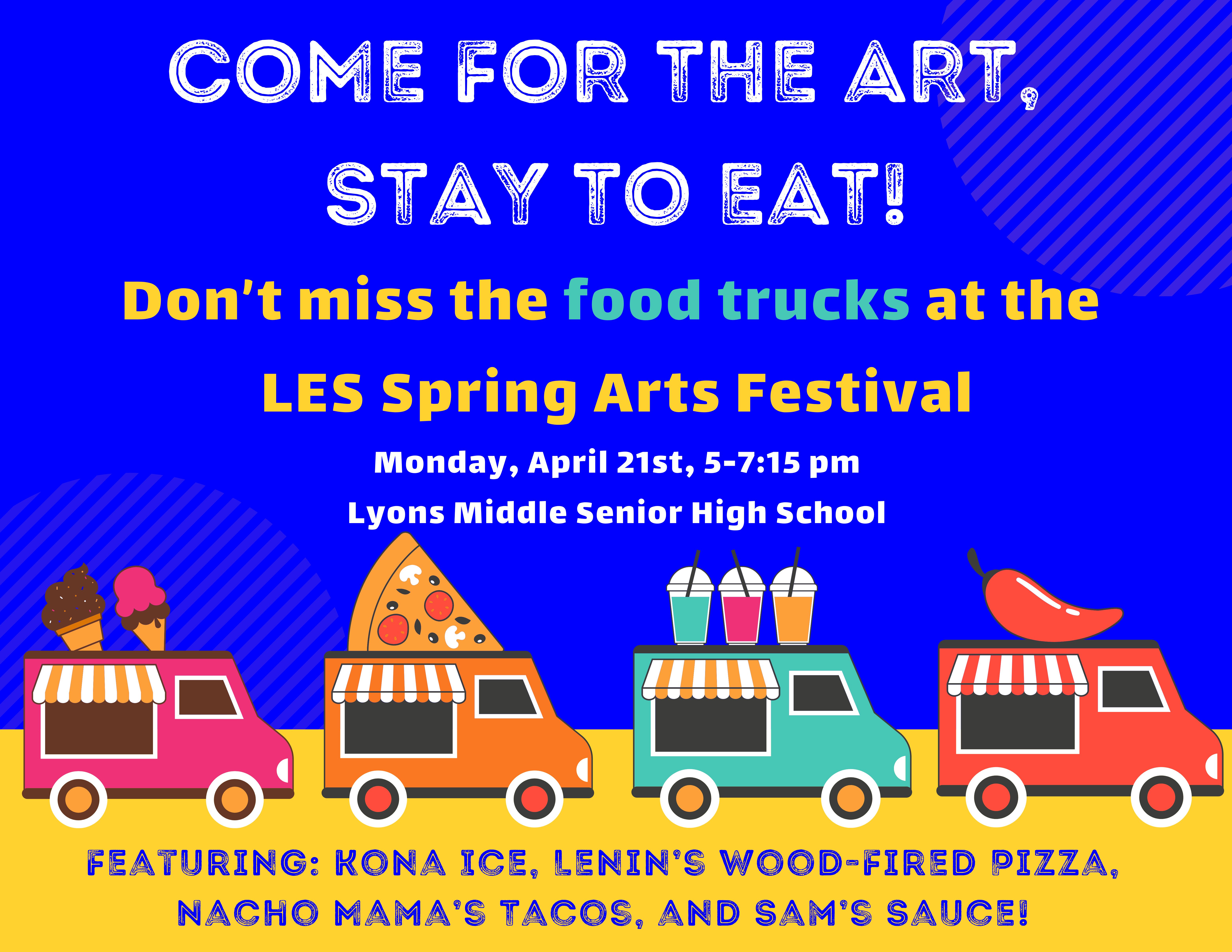 Fine Arts Festival Food Trucks
