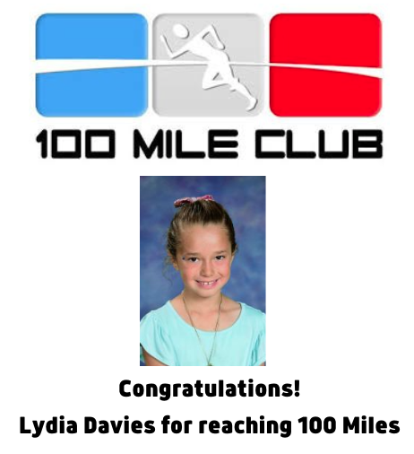 100 Mile Club Lydia